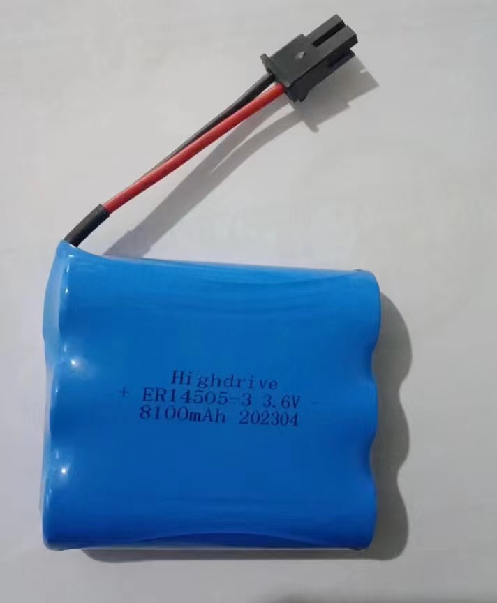  Highdrive LiSOCl2 Battery 3.6V 2700mAh AA er14505 Battery for Gas Meter Heat Meter primary batterie